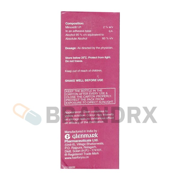 Hair4U Spray and Solution 2% Glenmark Pharmaceuticals Ltd.