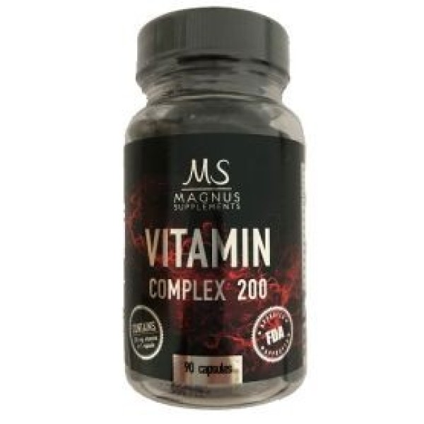 Magnus Supplements - Vitamin Complex 200 - 90cps Magnus Pharmaceuticals