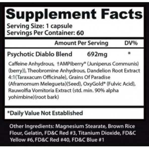 Insane Labz Psychotic Diablo INSANE LABZ